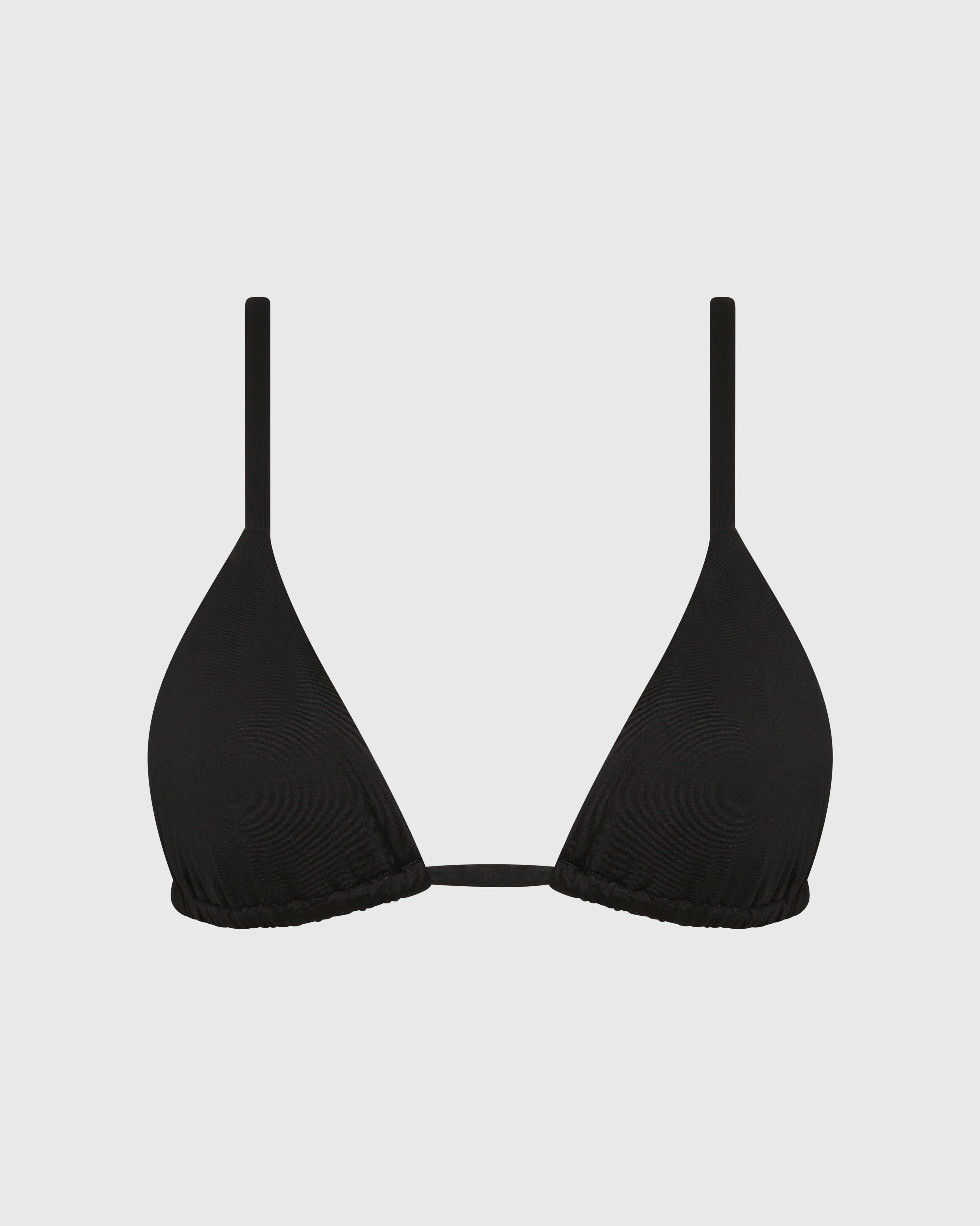 Lulu Bikini Top - Black (Embodee)