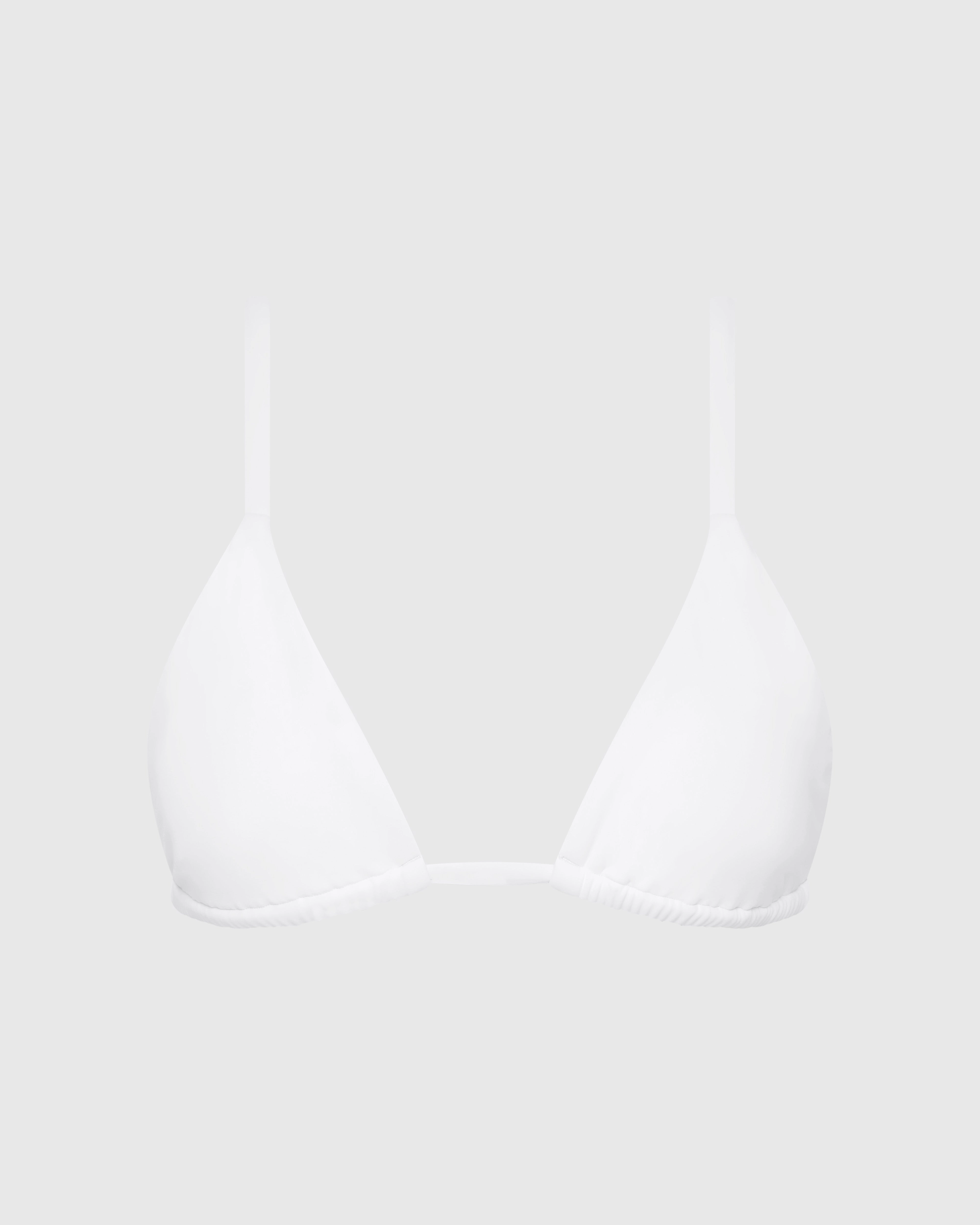 Lulu Bikini Top - White (Embodee)