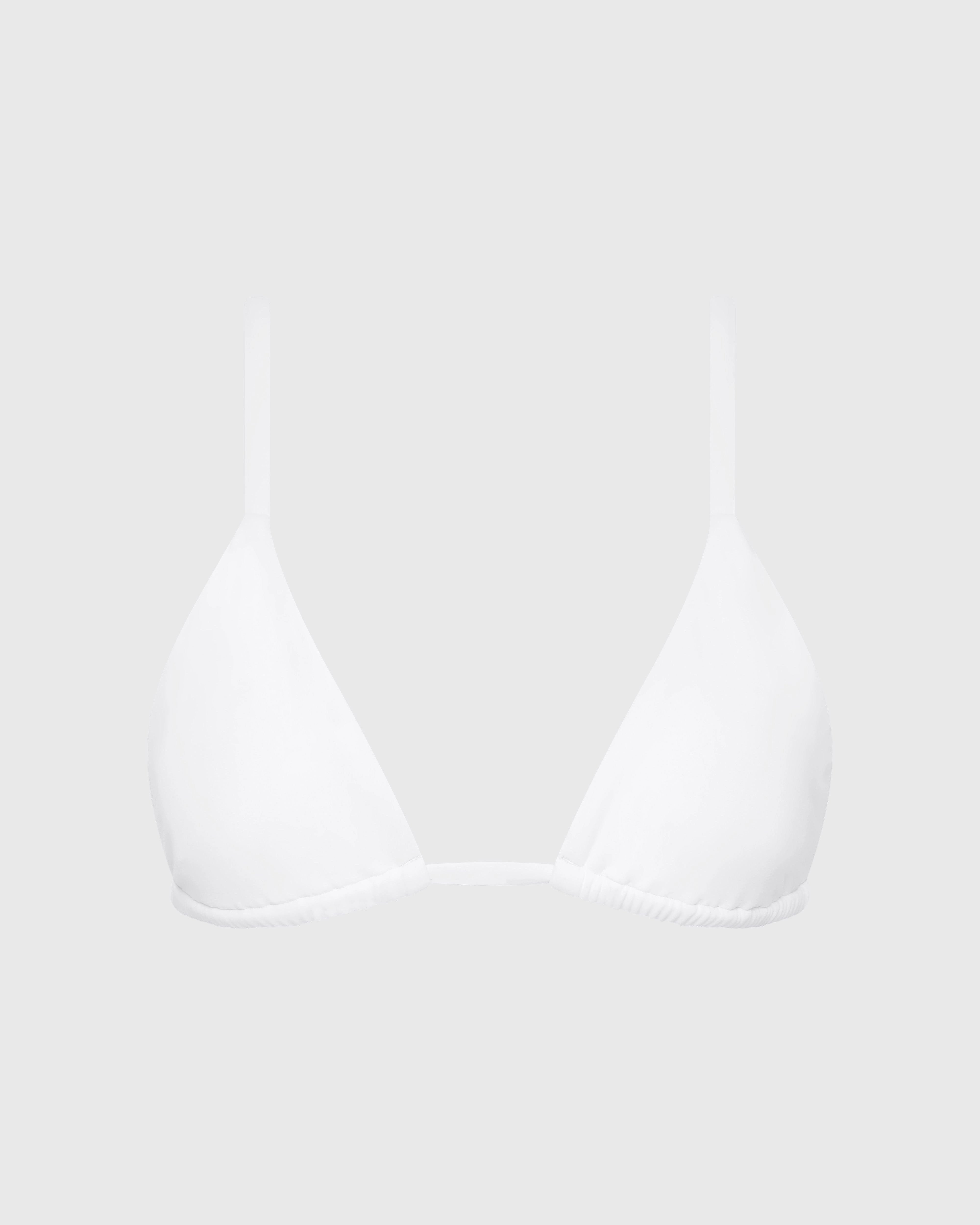 Lulu Bikini Top - White (Embodee)