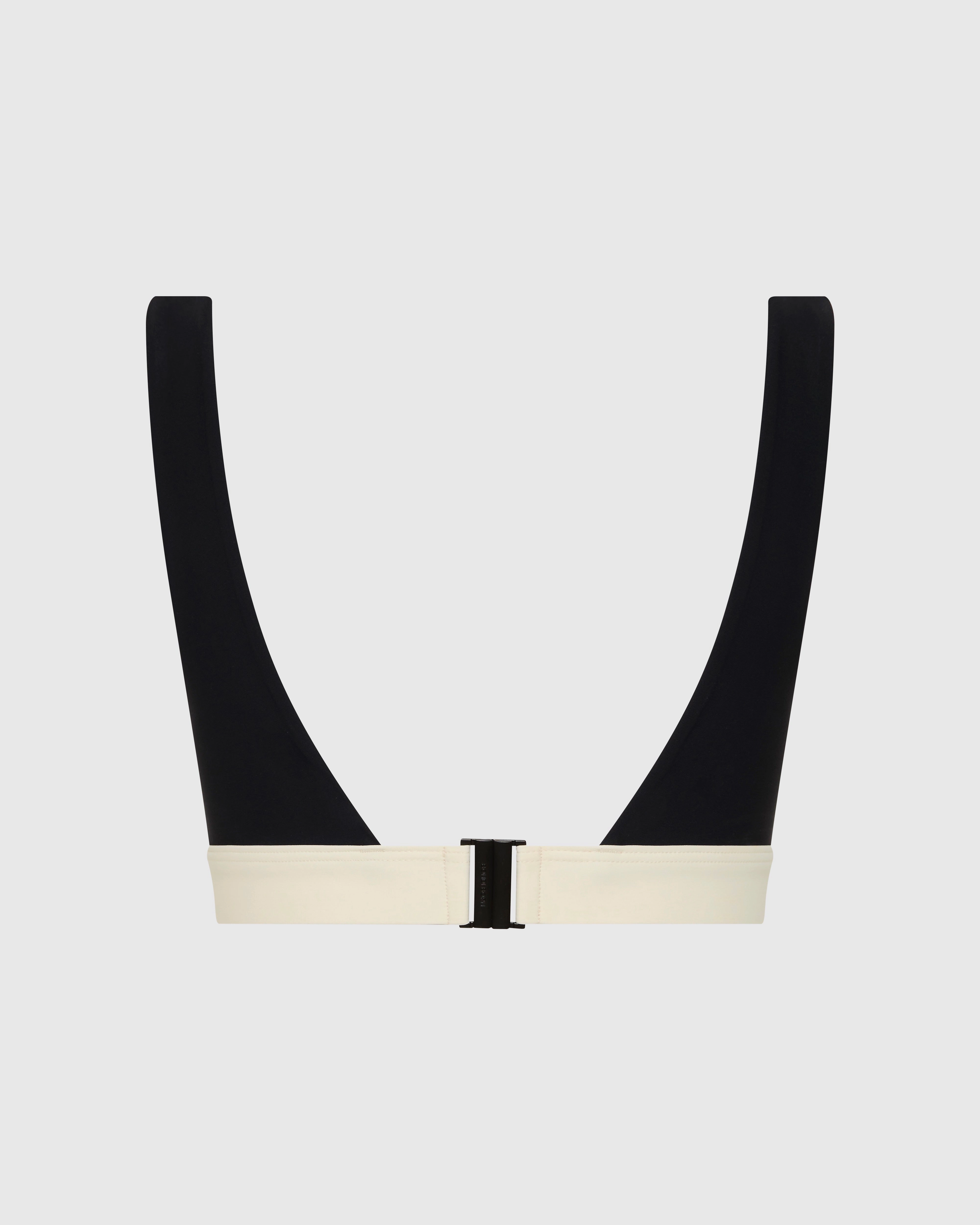 Lya Bikini Top - Black & Pearl (Sculpteur)