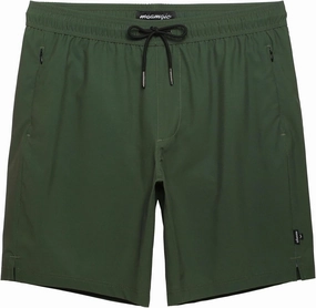 maamgic Mens Swim Trunks 9 Inch with Mesh Lining Bathing Suit Stretch Board Shorts with Zip Pockets for Swimming Shark