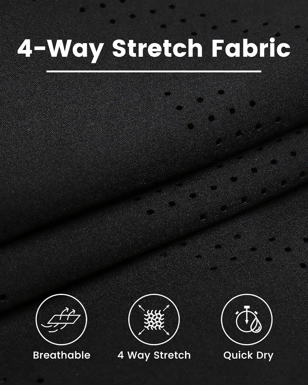 maamgic Mens Swim Trunks with Compression Liner 5 Inch Inseam Quick Dry Board Shorts with Zipper Pockets Swimming Shorts