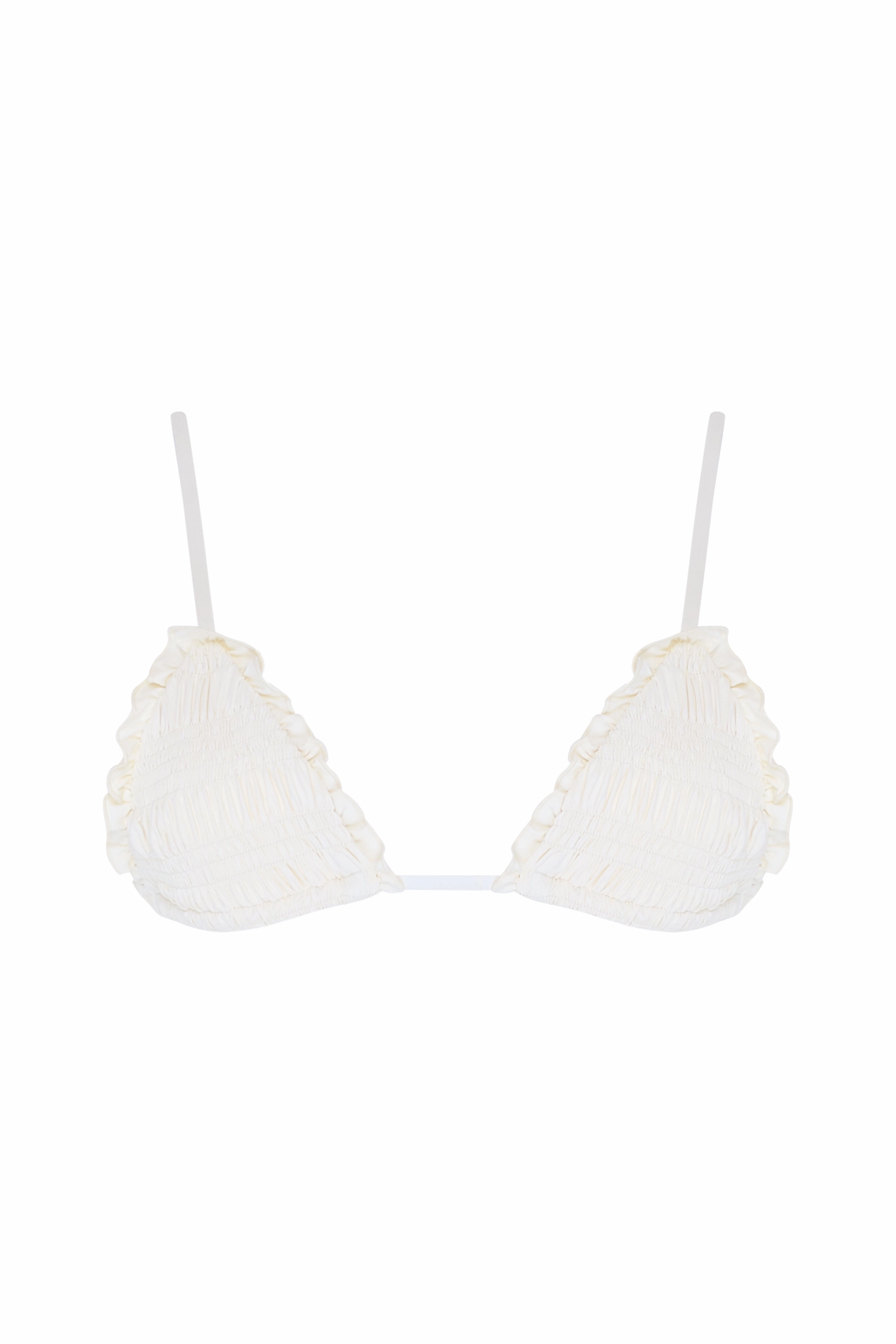Mae Tri Bikini Top - Coconut