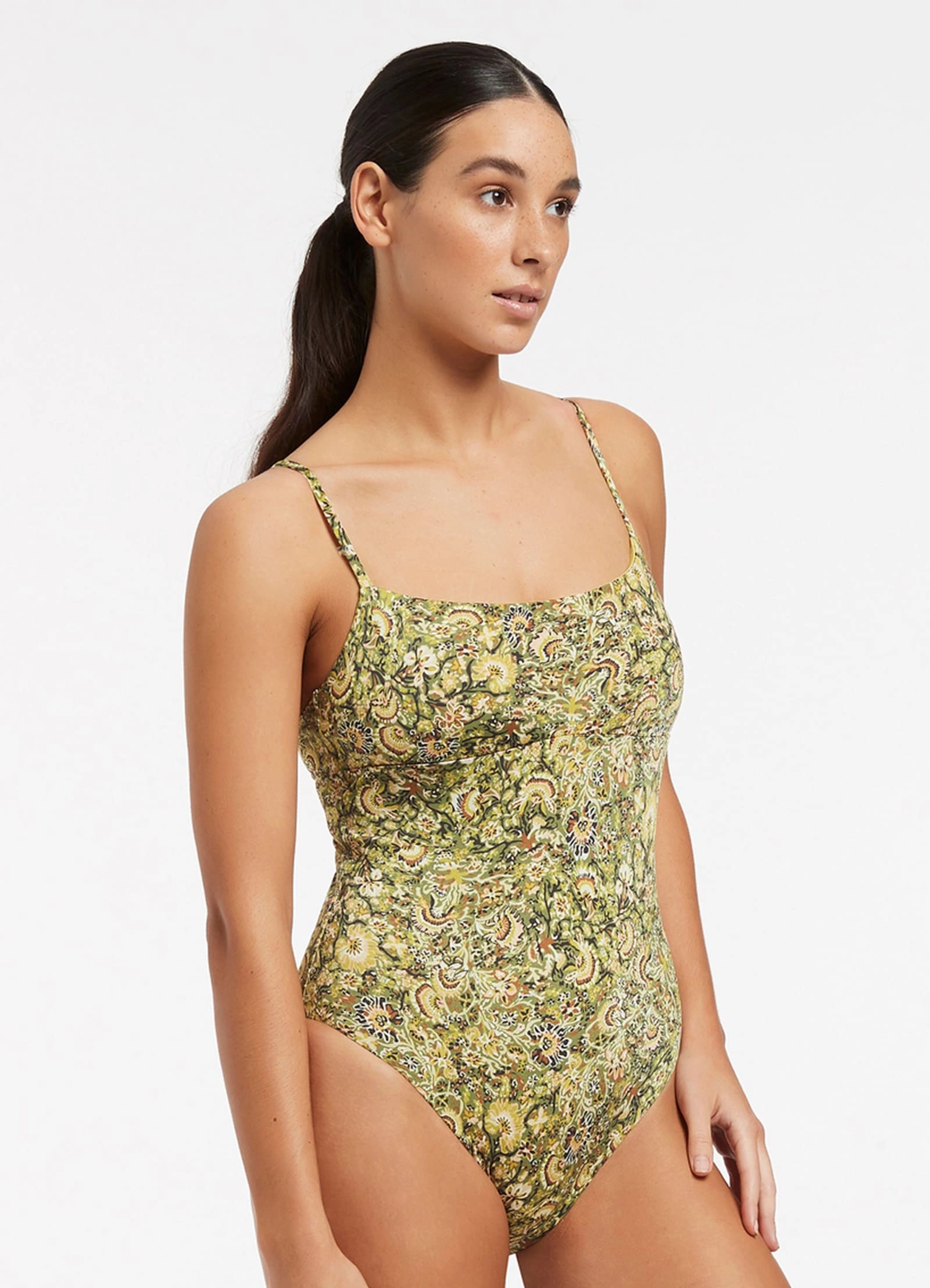 Majorelle Tank One Piece - Citron
