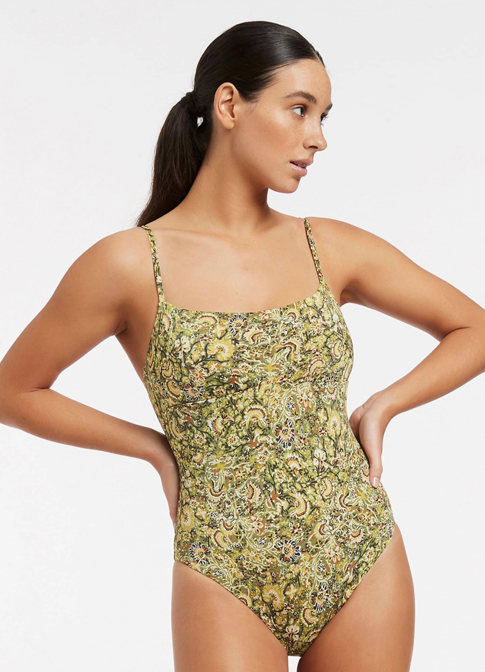 Majorelle Tank One Piece - Citron