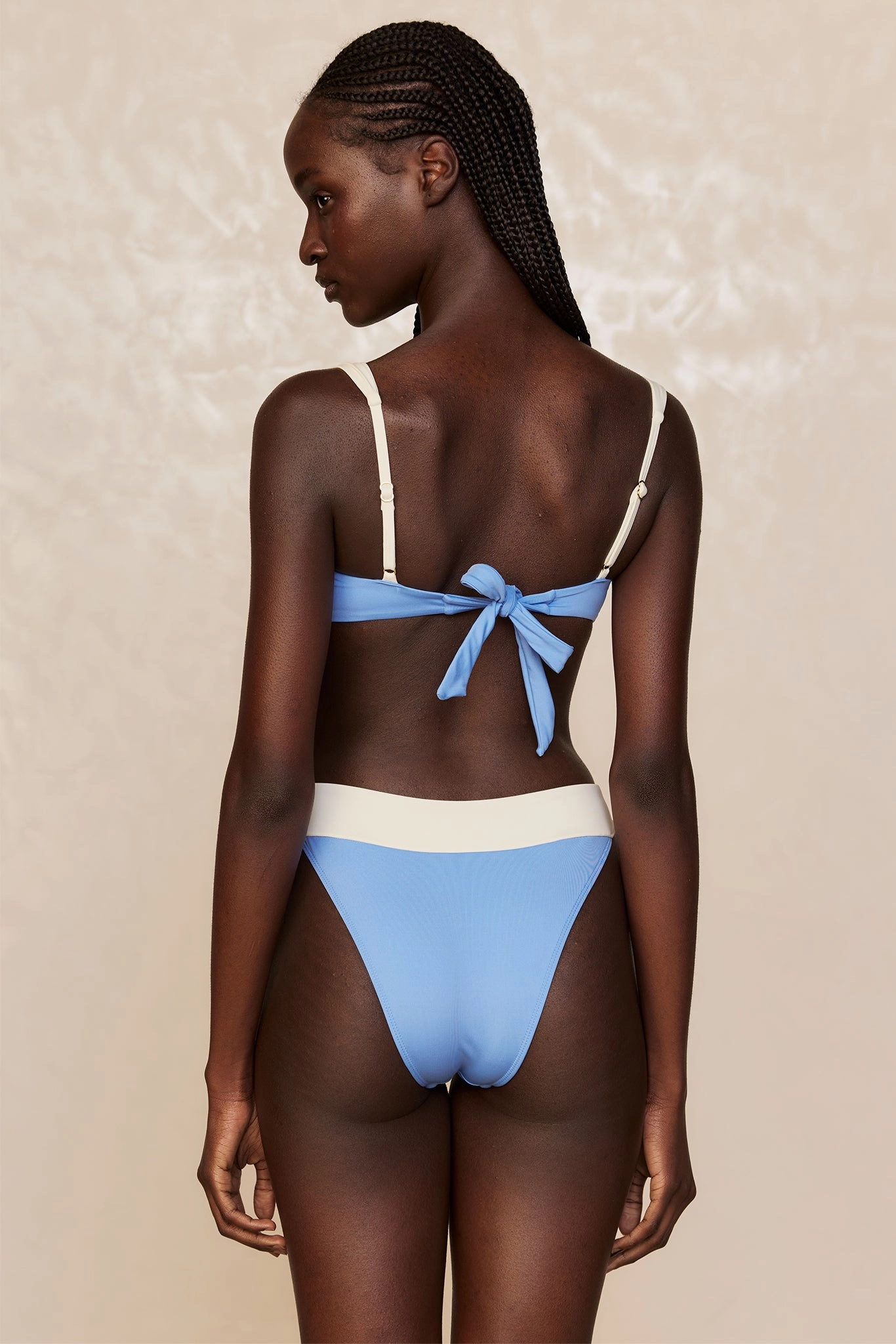 Marseille Bottom - Azure/Ivory