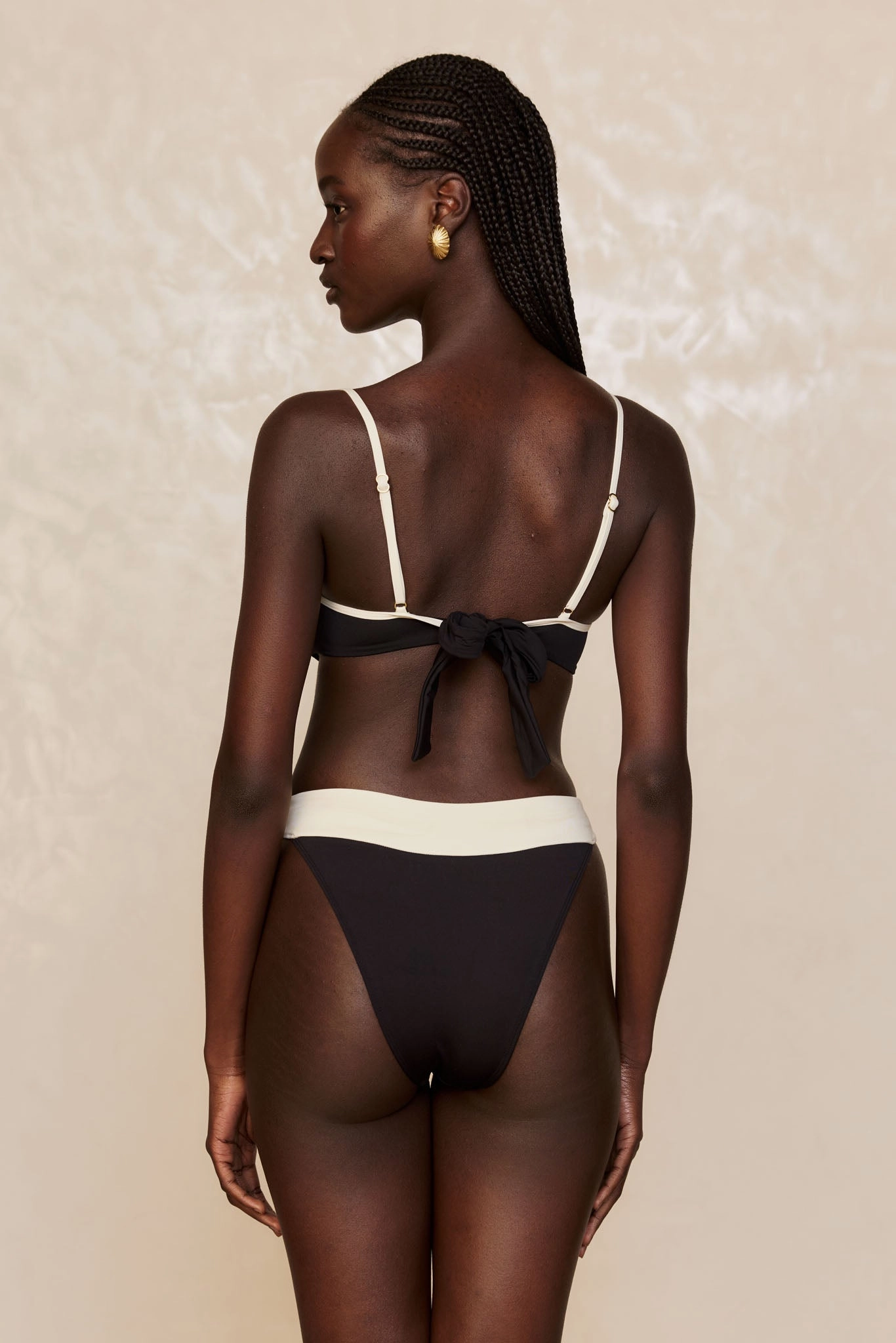 Marseille Bottom - Black/Ivory