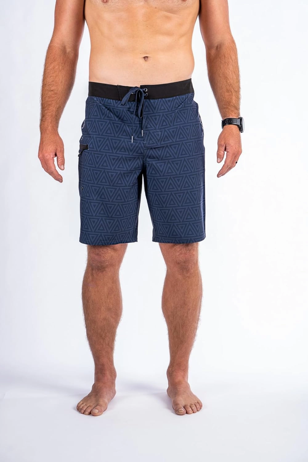 Maui Rippers Mens 21" Board Short Swim Trunks 4-Way Stretch with Large Pockets