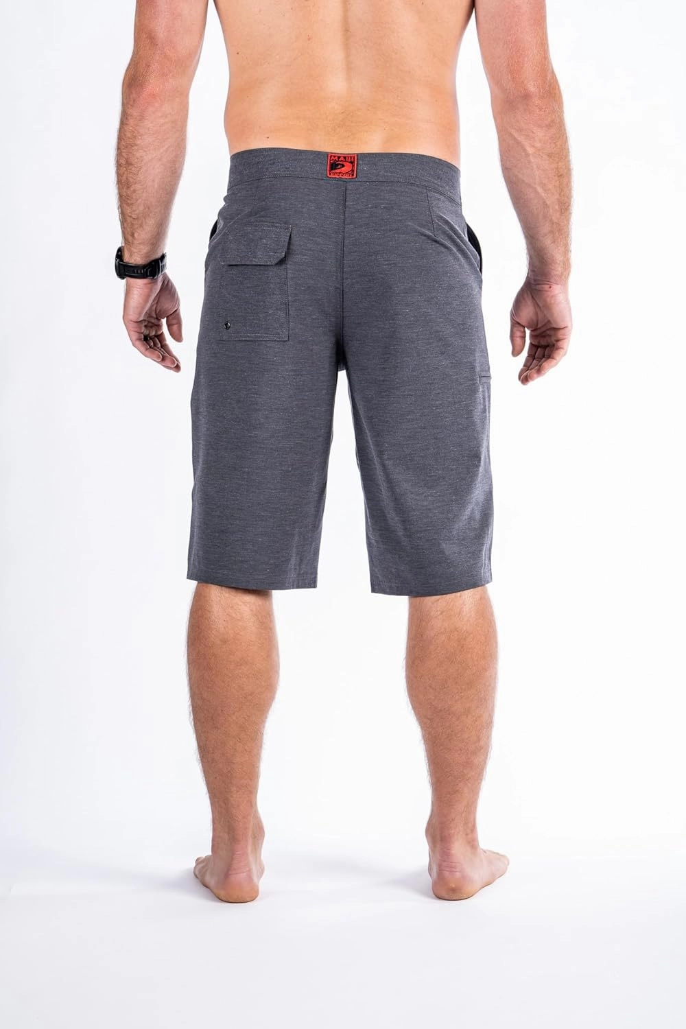 Maui Rippers Very Long 4 Way Stretch Boardshorts 24 Inch Outseam