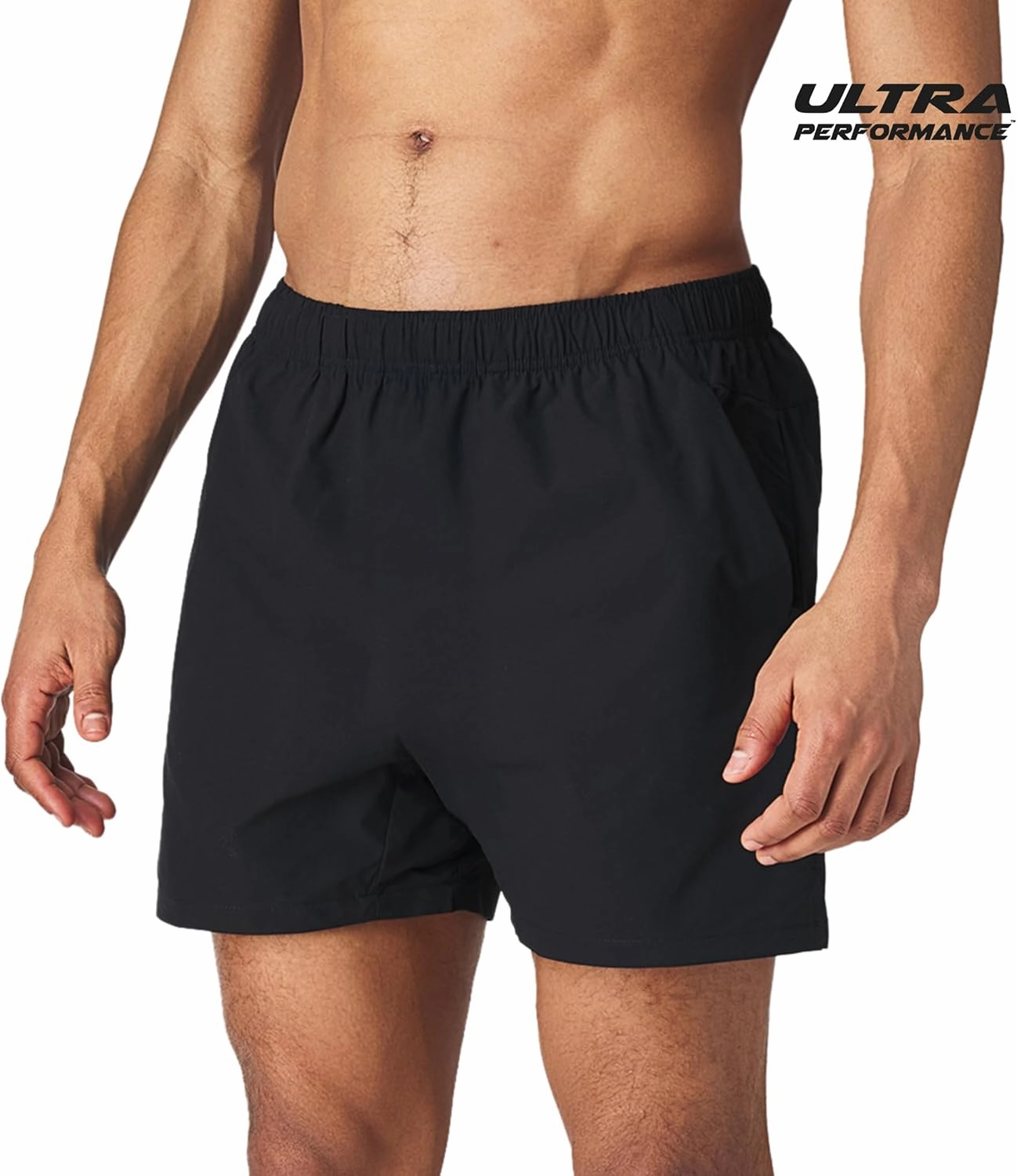 Men's 5 Inch Swim Trunk's with Liner 2 Pack Mens Stretch Quick Dry Beach Shorts Swimming Trunks & Bathing Suits for Men