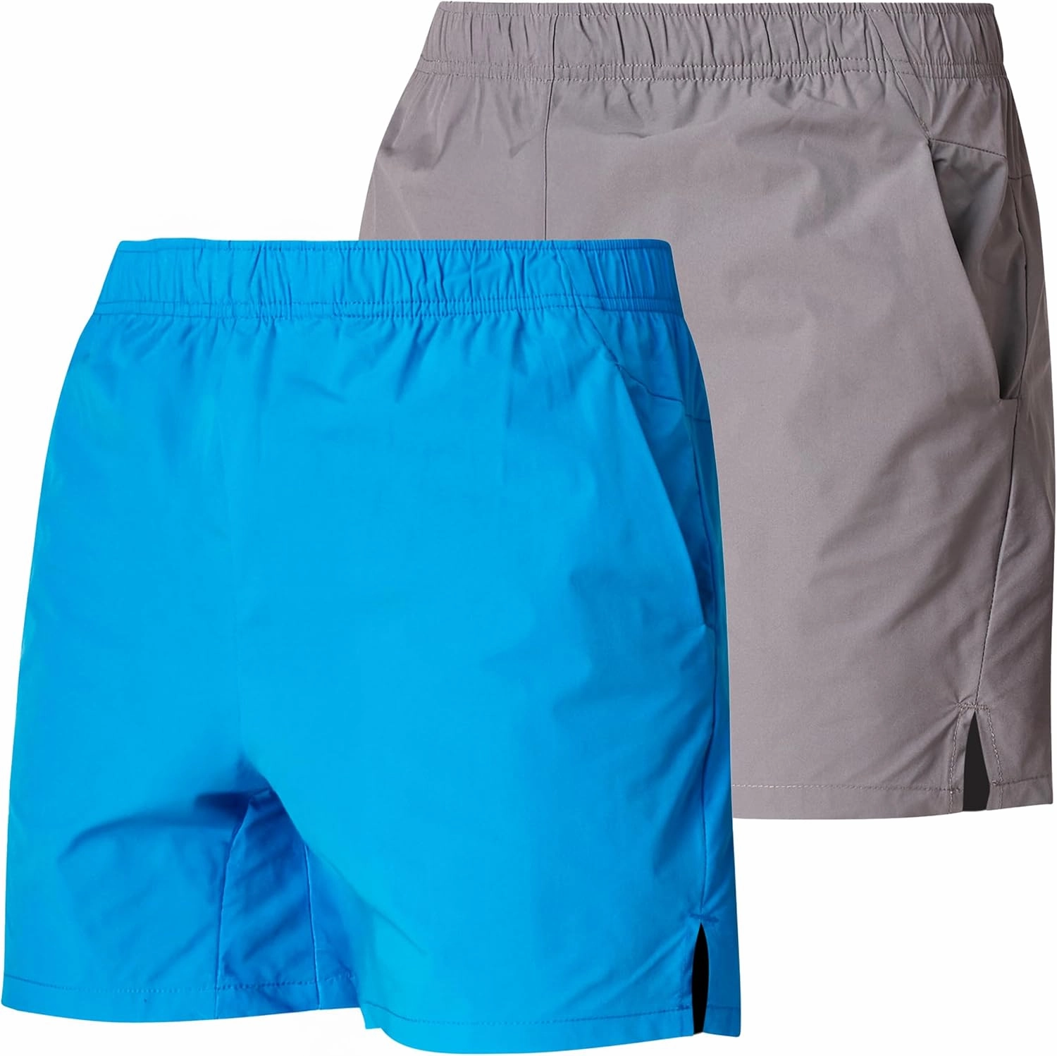 Men's 5 Inch Swim Trunk's with Liner 2 Pack Mens Stretch Quick Dry Beach Shorts Swimming Trunks & Bathing Suits for Men