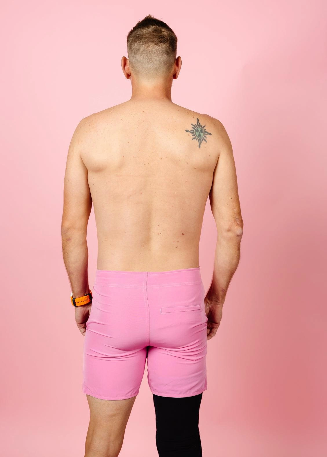 Men's Boardies | Sweet Pink