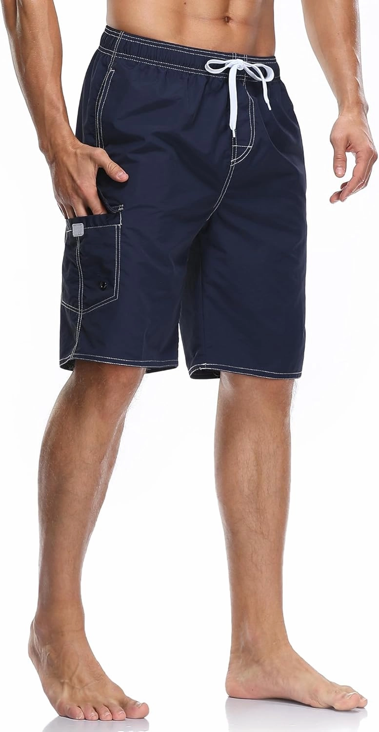 Men's Quick Dry Swim Trunks Board Shorts Swimwear Bathing Suits