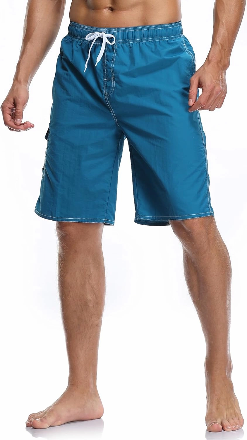 Men's Quick Dry Swim Trunks Board Shorts Swimwear Bathing Suits