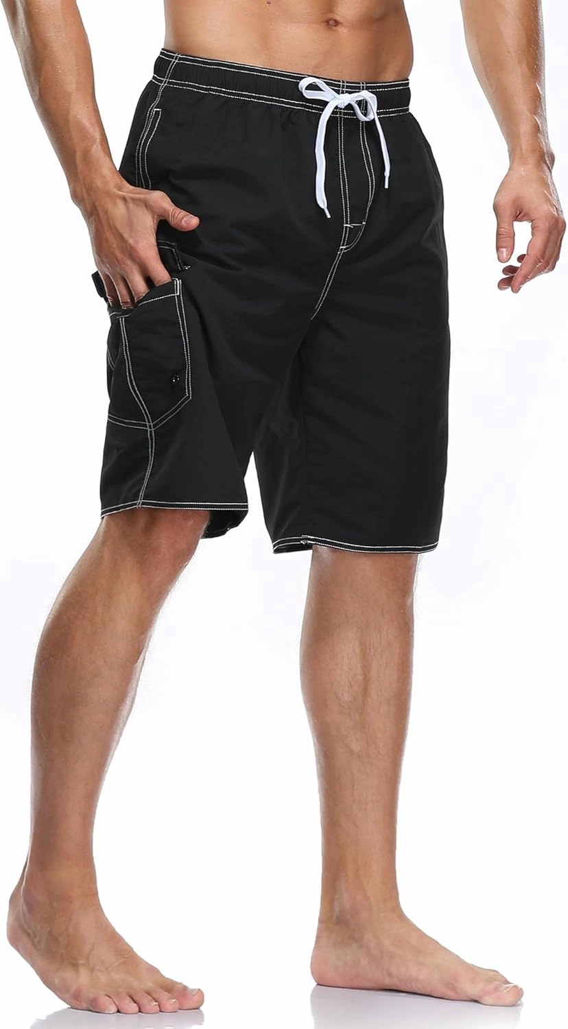 Men's Quick Dry Swim Trunks Board Shorts Swimwear Bathing Suits