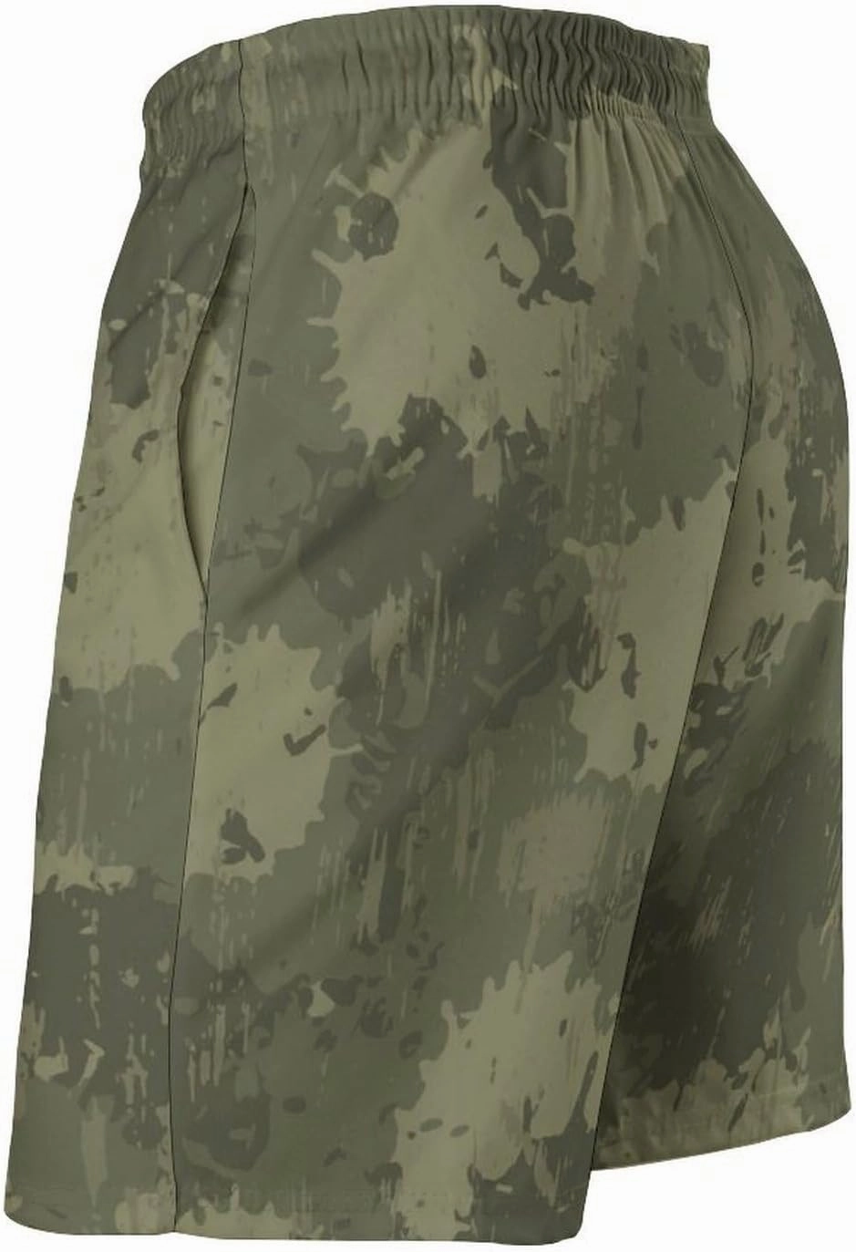 Men's Short Swim Trunks Vintage Brown Camouflage Quick Dry Bathing Suit Beach Swimsuits
