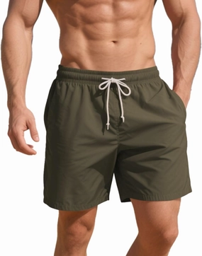 Men's Swim Trunks 5 Inch Quick Dry Board Shorts Mesh Lining Swimming Trunks Beach Shorts for Men Bathing Suits