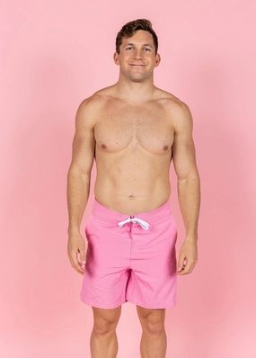Men's Swim Trunks | Sweet Pink