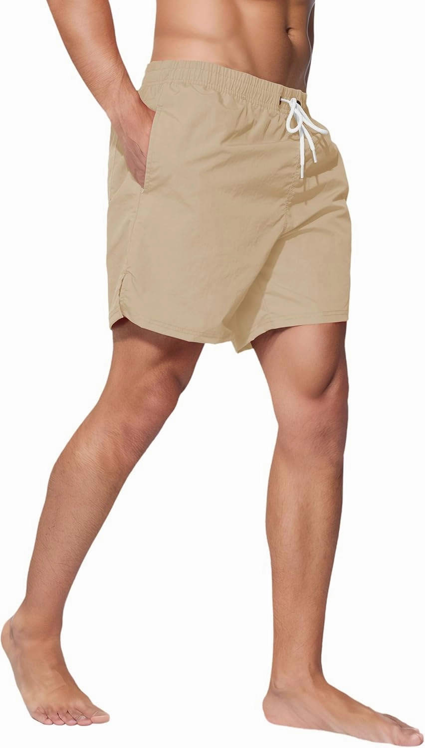 Men's Swim Trunks Quick Dry Board Shorts Bathing Suit Swimwear Swim Shorts with Mesh Lining