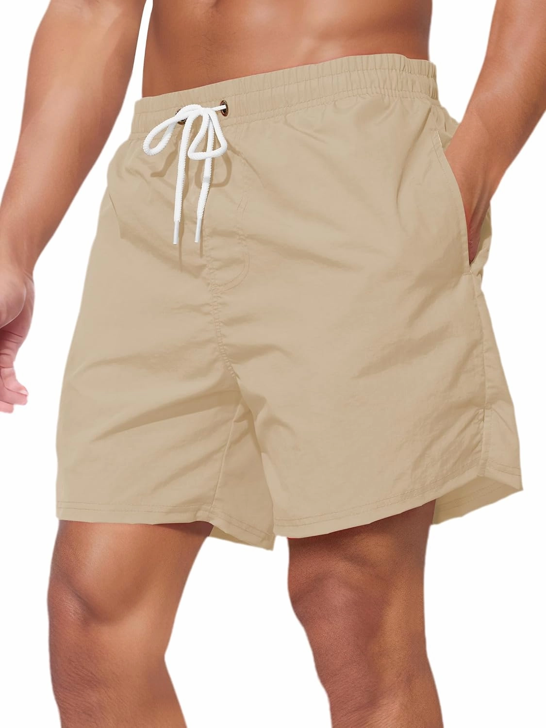 Men's Swim Trunks Quick Dry Board Shorts Bathing Suit Swimwear Swim Shorts with Mesh Lining