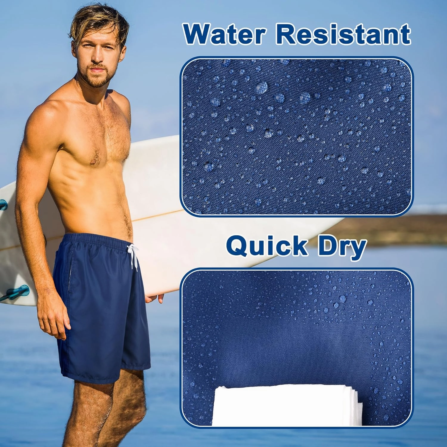 Mens Swim Trunks Swimsuit Trunks Swim Shorts Swimwear