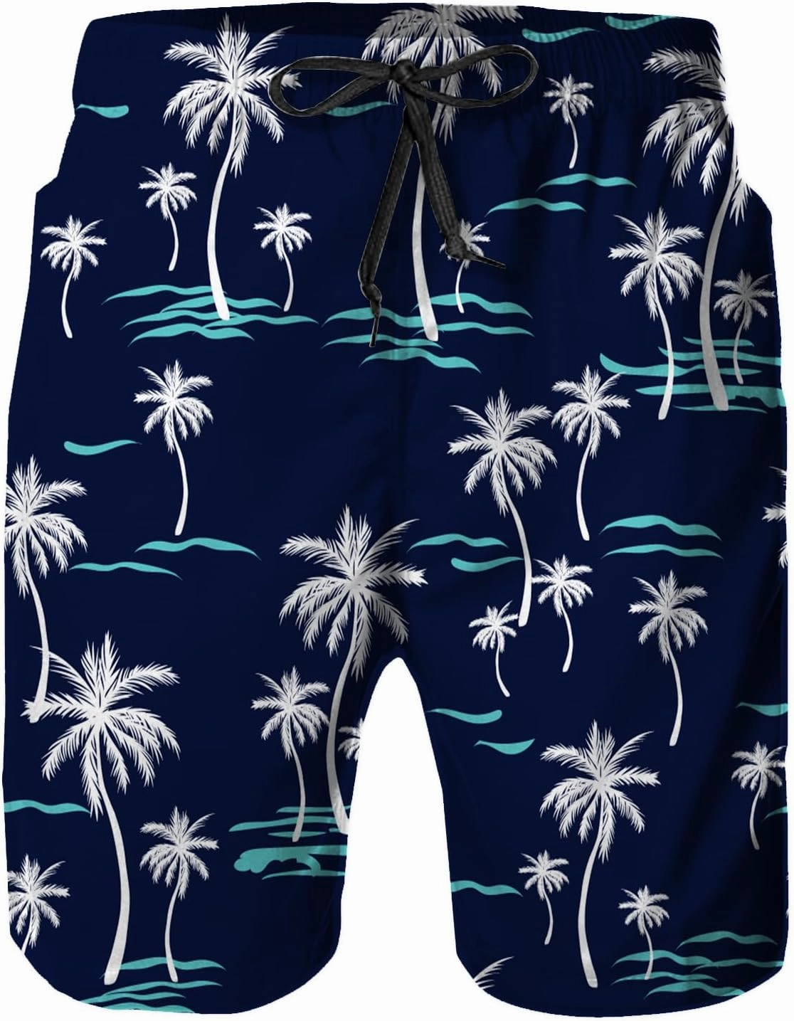 Mens Swim Trunks with Mesh Lining,Quick Dry Swimsuit Board Shorts Beach Pants Swimwear Bathing Suits