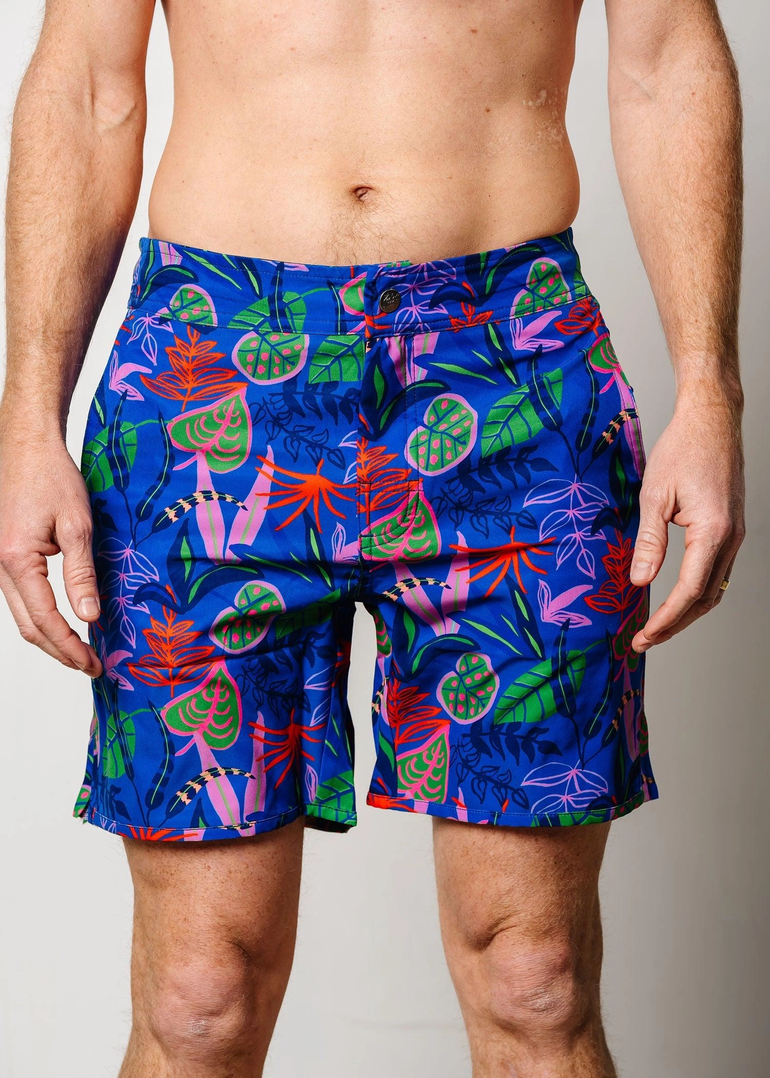 Midnight Jungle | Men's Boardies