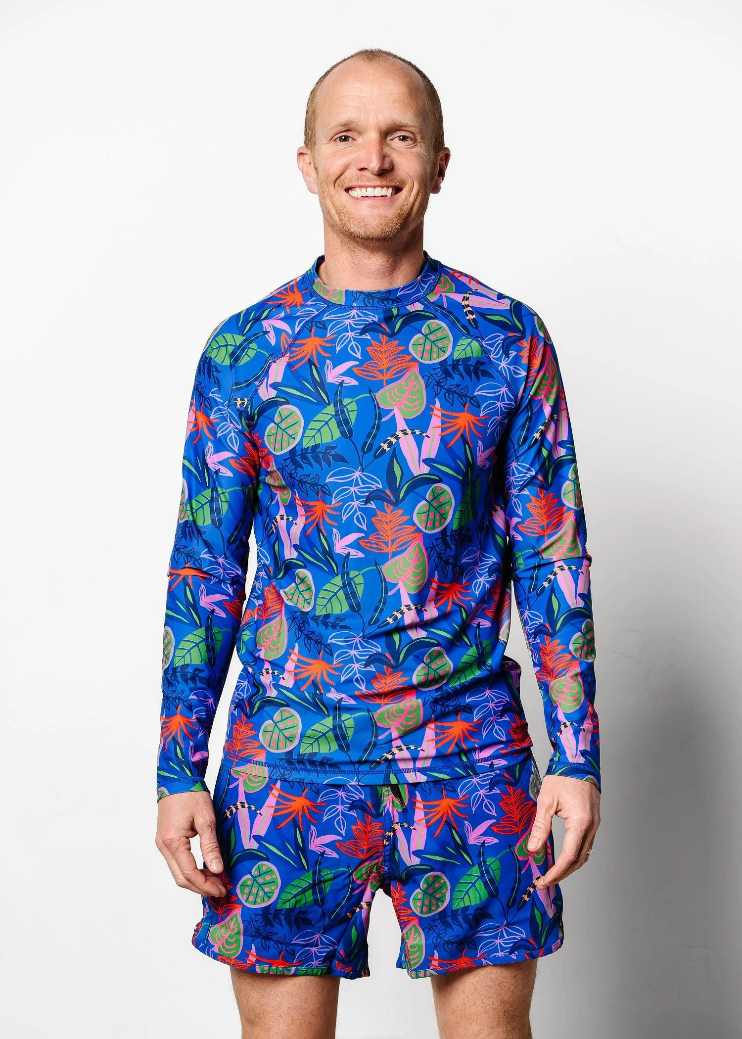 Midnight Jungle | Men's Rashguard Top