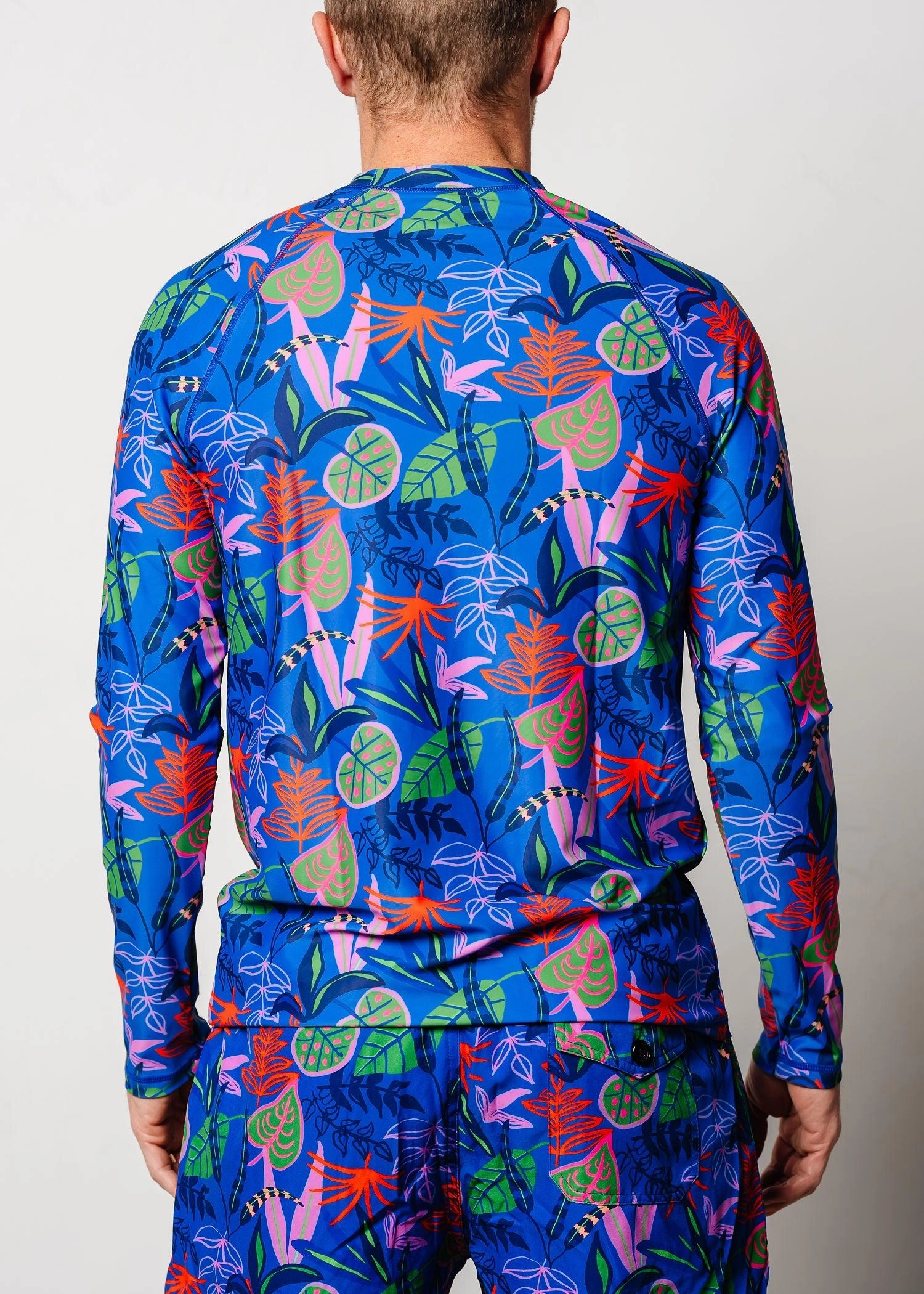 Midnight Jungle | Men's Rashguard Top