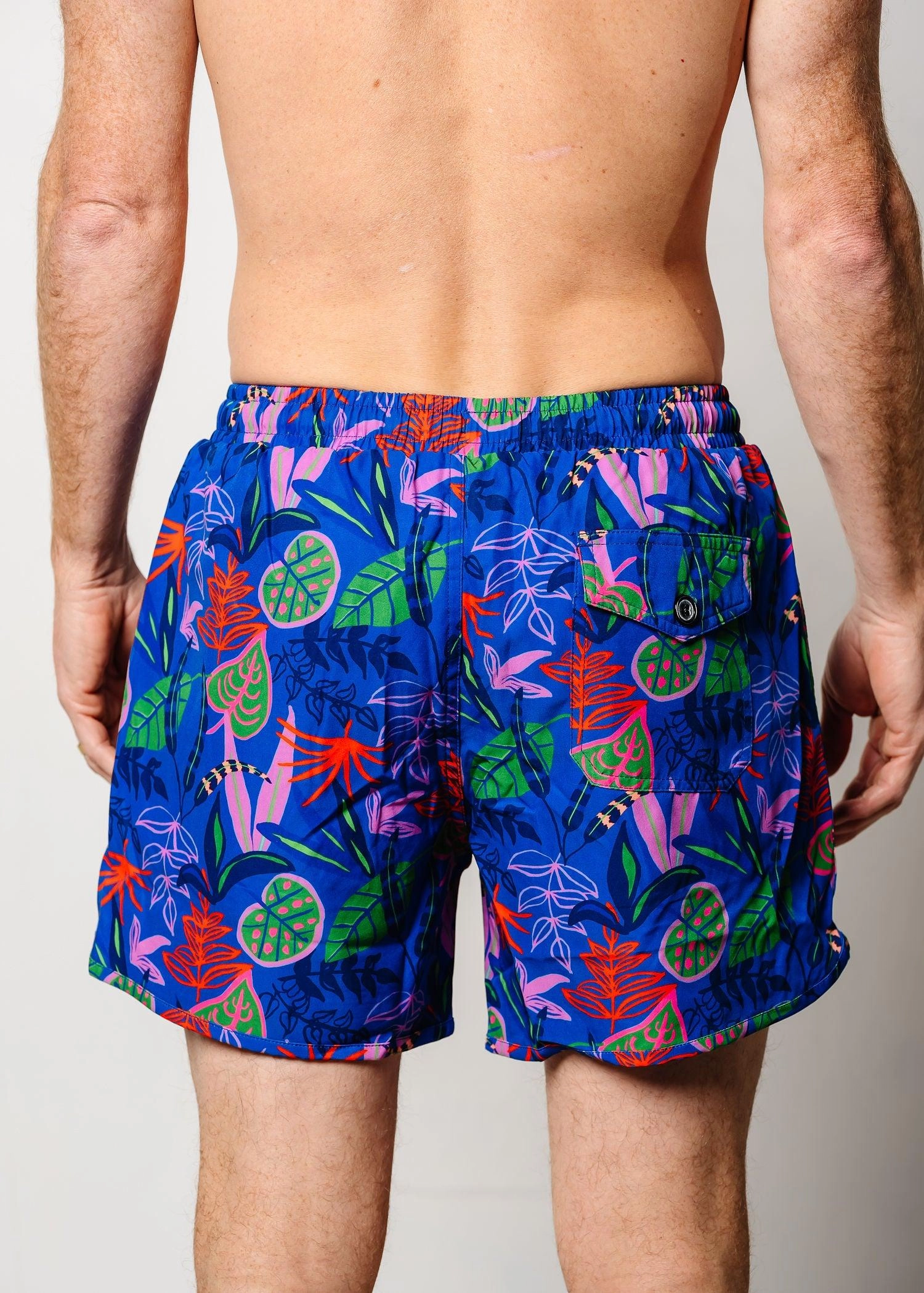 Midnight Jungle | Men's Retro Shorties