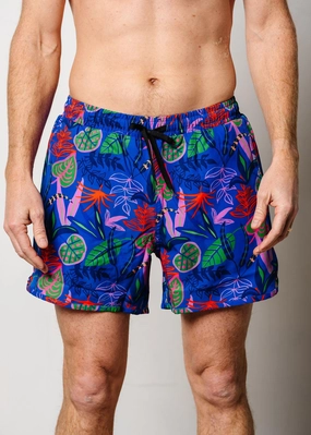 Midnight Jungle | Men's Retro Shorties