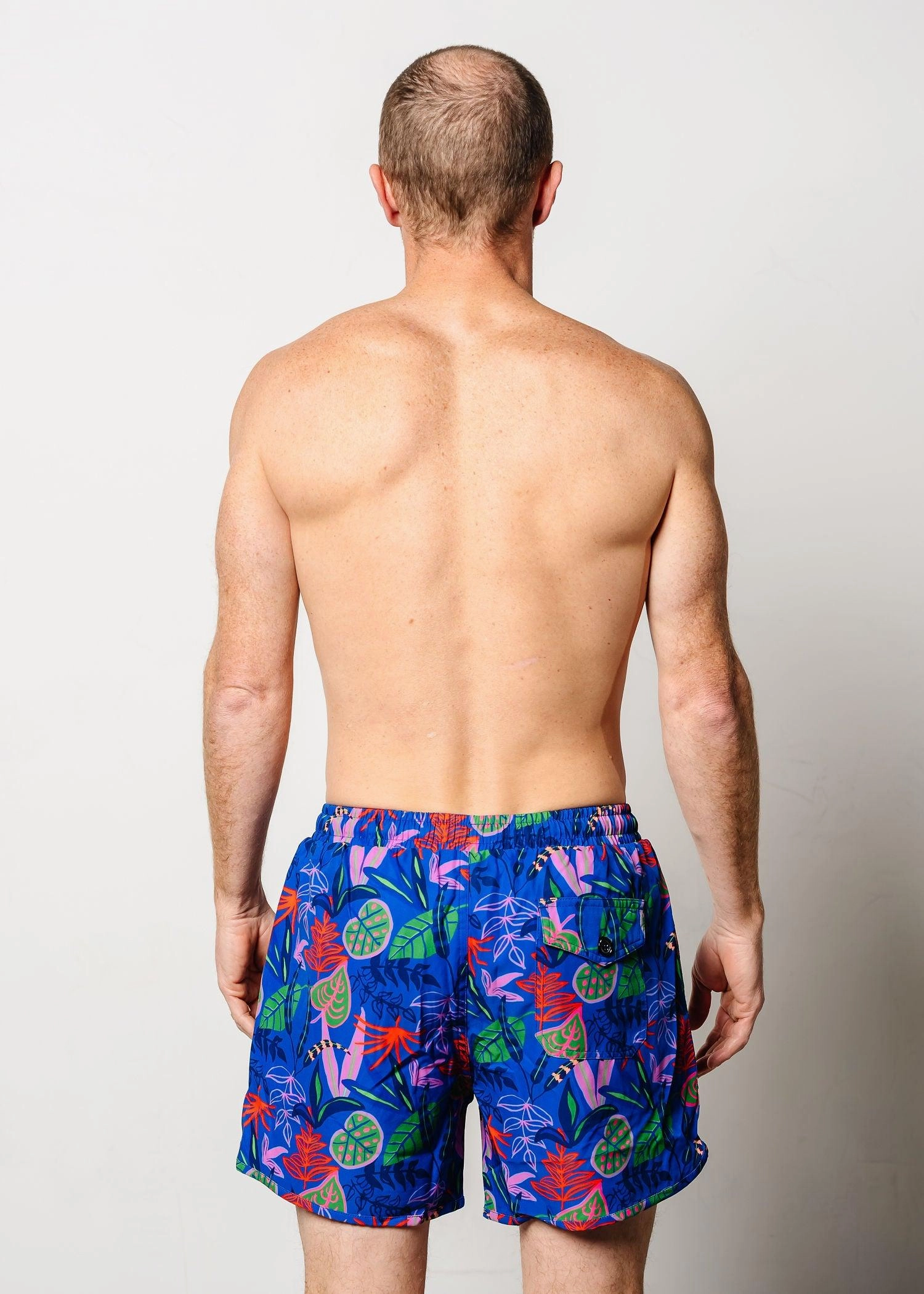 Midnight Jungle | Men's Retro Shorties