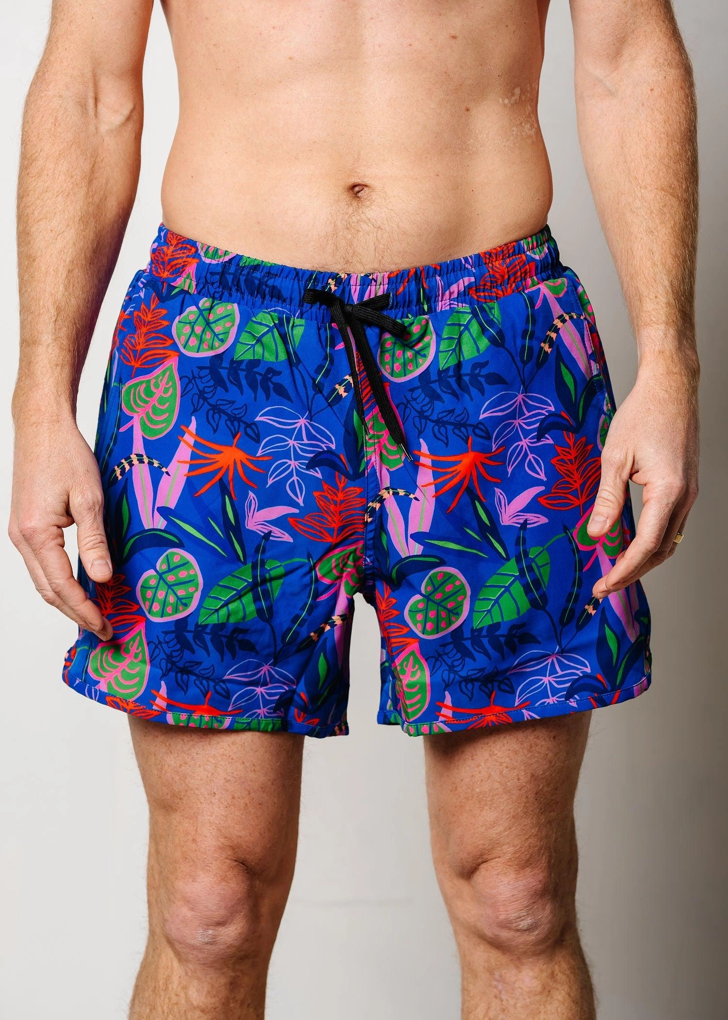 Midnight Jungle | Men's Retro Shorties