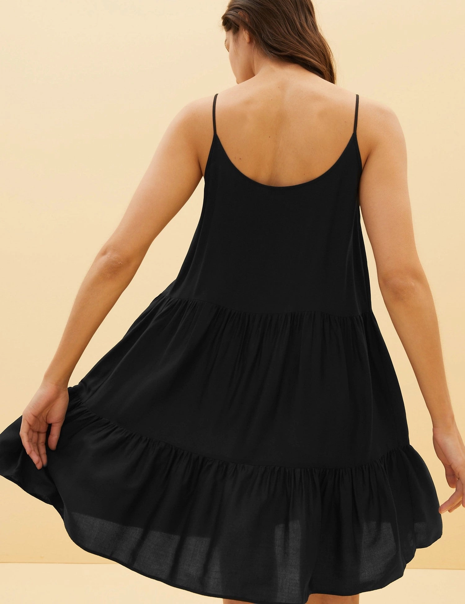 Mini Tiered Beach Dress