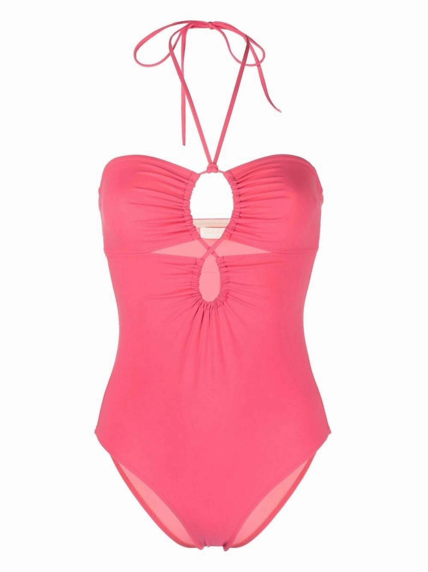 Minorca Maillot One Piece Swimsuit In Honeysuckle Pink