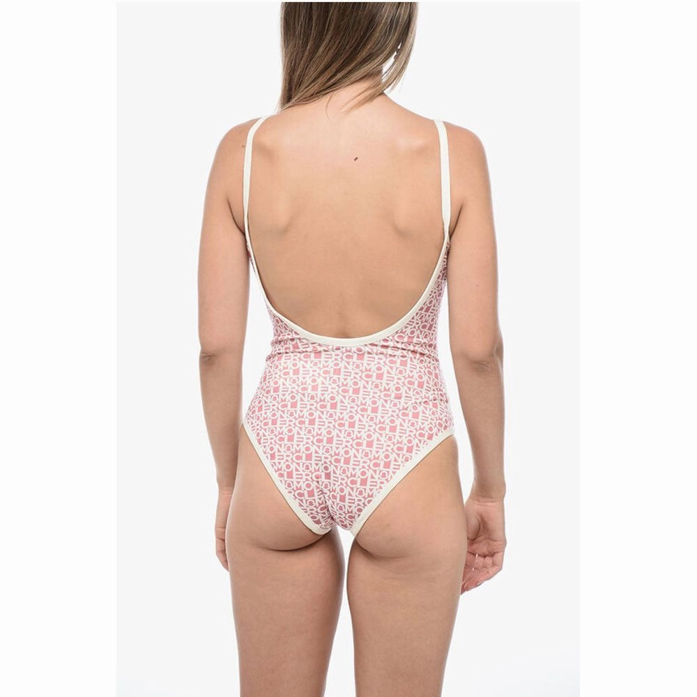 Moncler All-Over Logoed One-Piece Women's Swimsuit