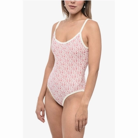 Moncler All-Over Logoed One-Piece Women's Swimsuit