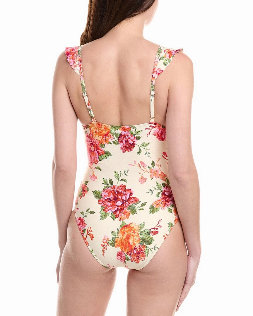 Monte and Lou Delight Spliced Frill One-Piece