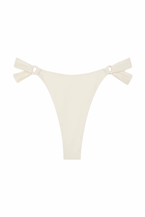 Morocco Bottom - Ivory w/ Pearl Ring