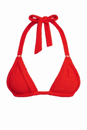 Morocco Top - Chili Pepper Crinkle