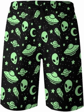 Novelty Swim Trunks for Men, Ramen Noddle Soup Print Funny Quick Dry Board Shorts Swimwear Beach Short Bathing Suits