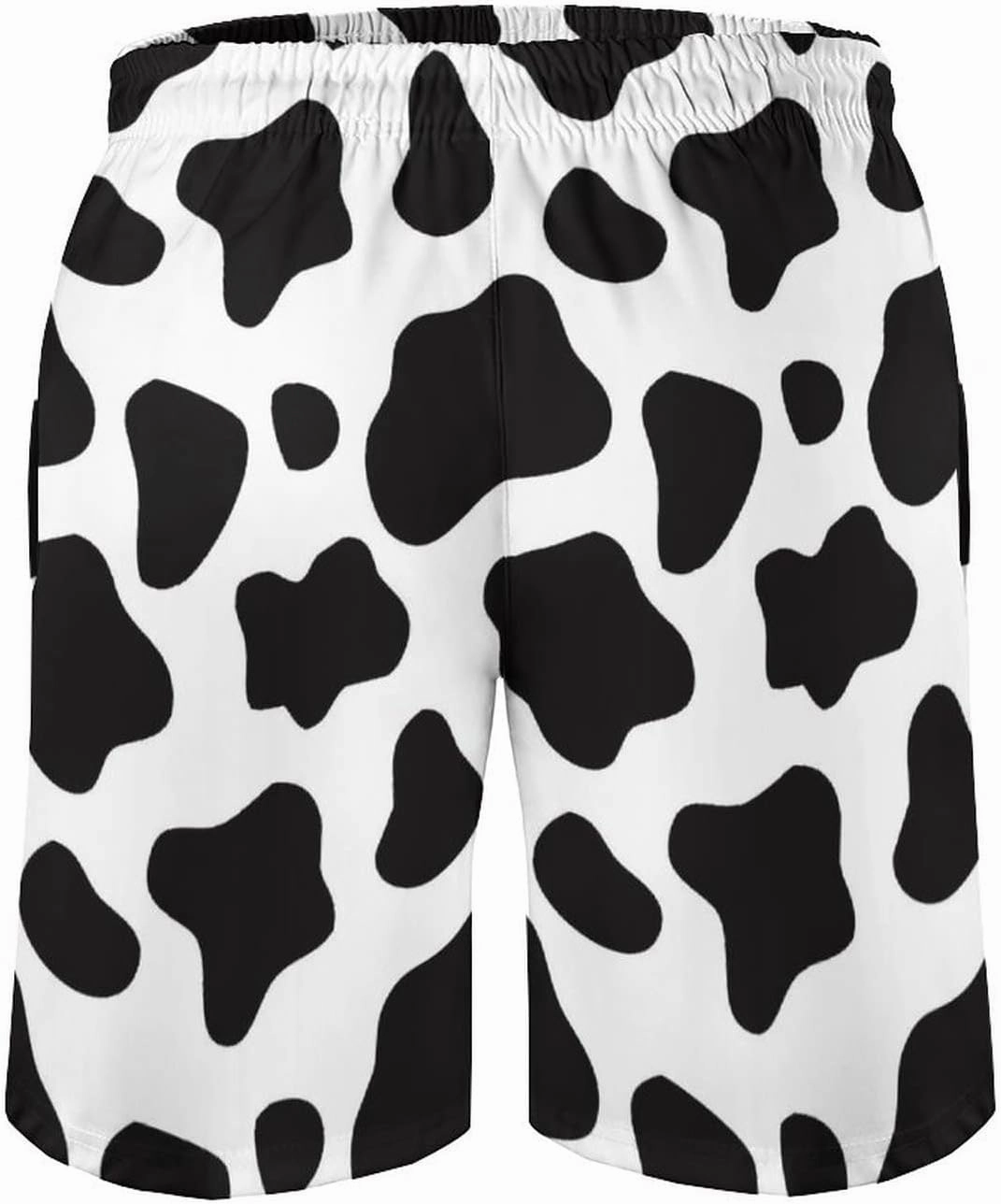 Novelty Swim Trunks for Men, Ramen Noddle Soup Print Funny Quick Dry Board Shorts Swimwear Beach Short Bathing Suits