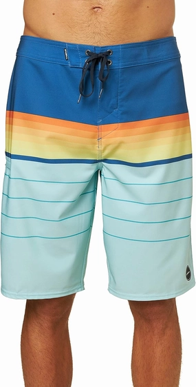 O'NEILL Mens Hyperfreak Heist Swim Trunks - 21 Inch Inseam Fixed Waist Boardshorts for Men with Pocket