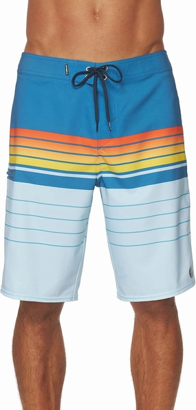 O'NEILL Mens Hyperfreak Heist Swim Trunks - 21 Inch Inseam Fixed Waist Boardshorts for Men with Pocket