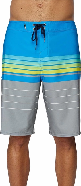 O'NEILL Mens Hyperfreak Heist Swim Trunks - 21 Inch Inseam Fixed Waist Boardshorts for Men with Pocket