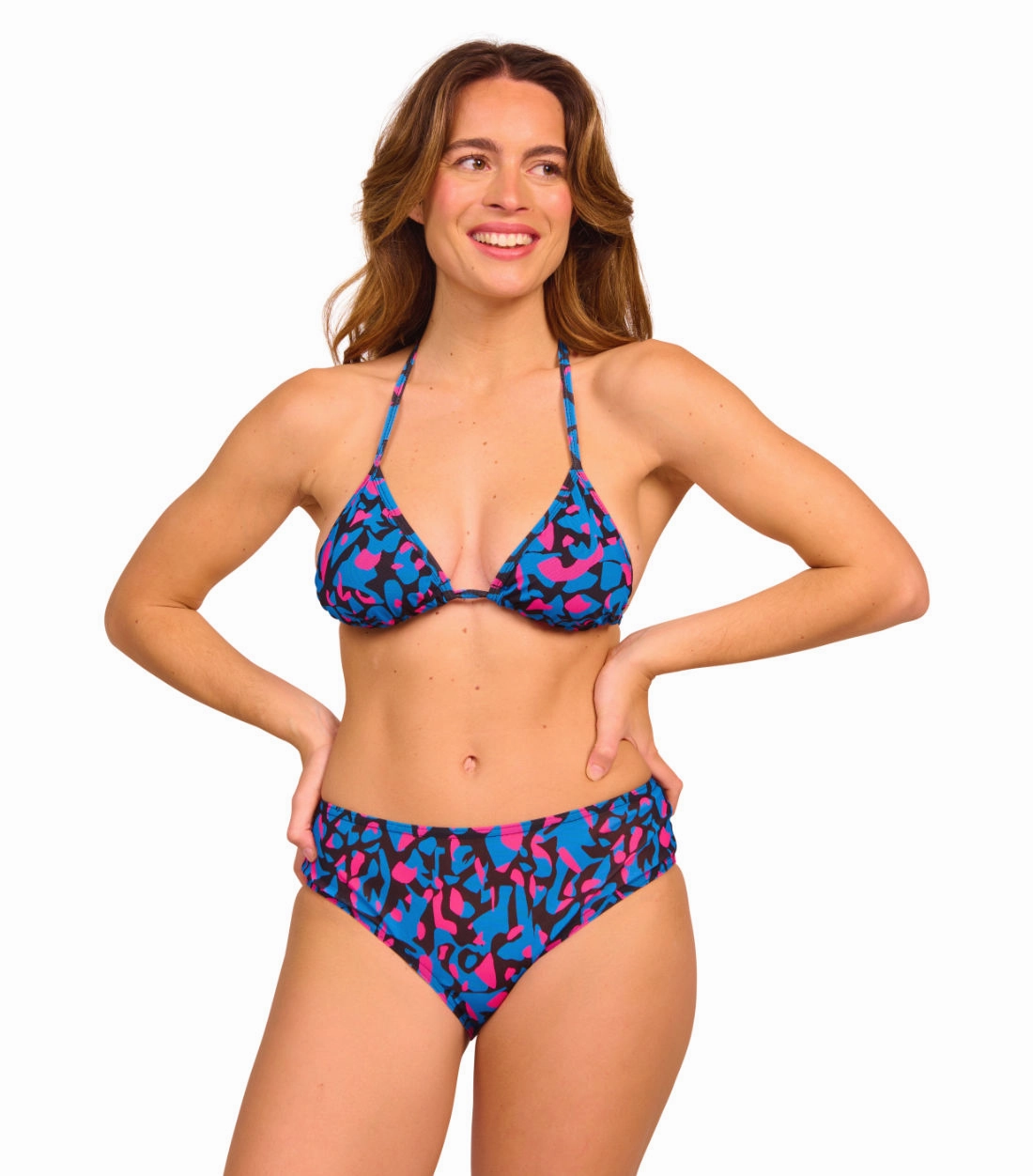 Oasis Tan Through High Waisted Bikini Brief