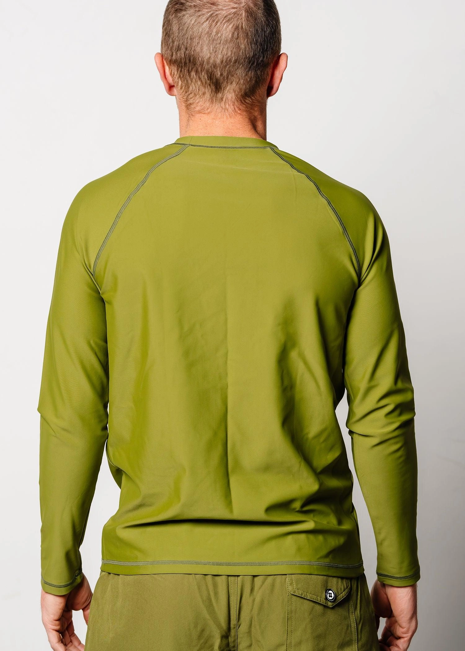 Olive Green | Men's Rashguard Top