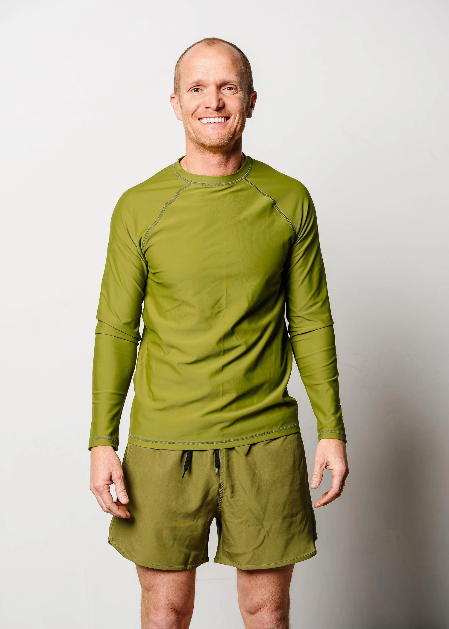 Olive Green | Men's Rashguard Top