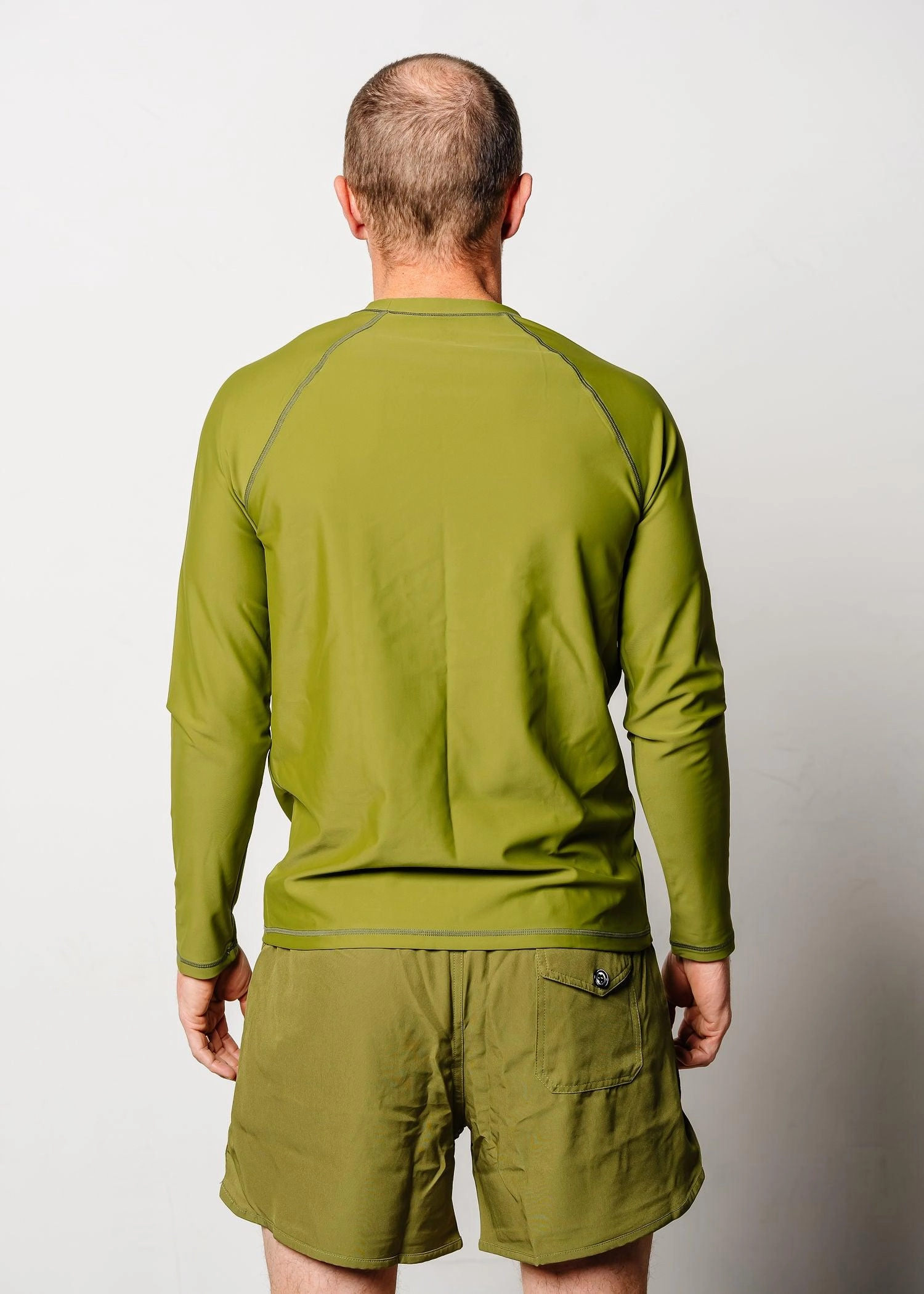 Olive Green | Men's Rashguard Top