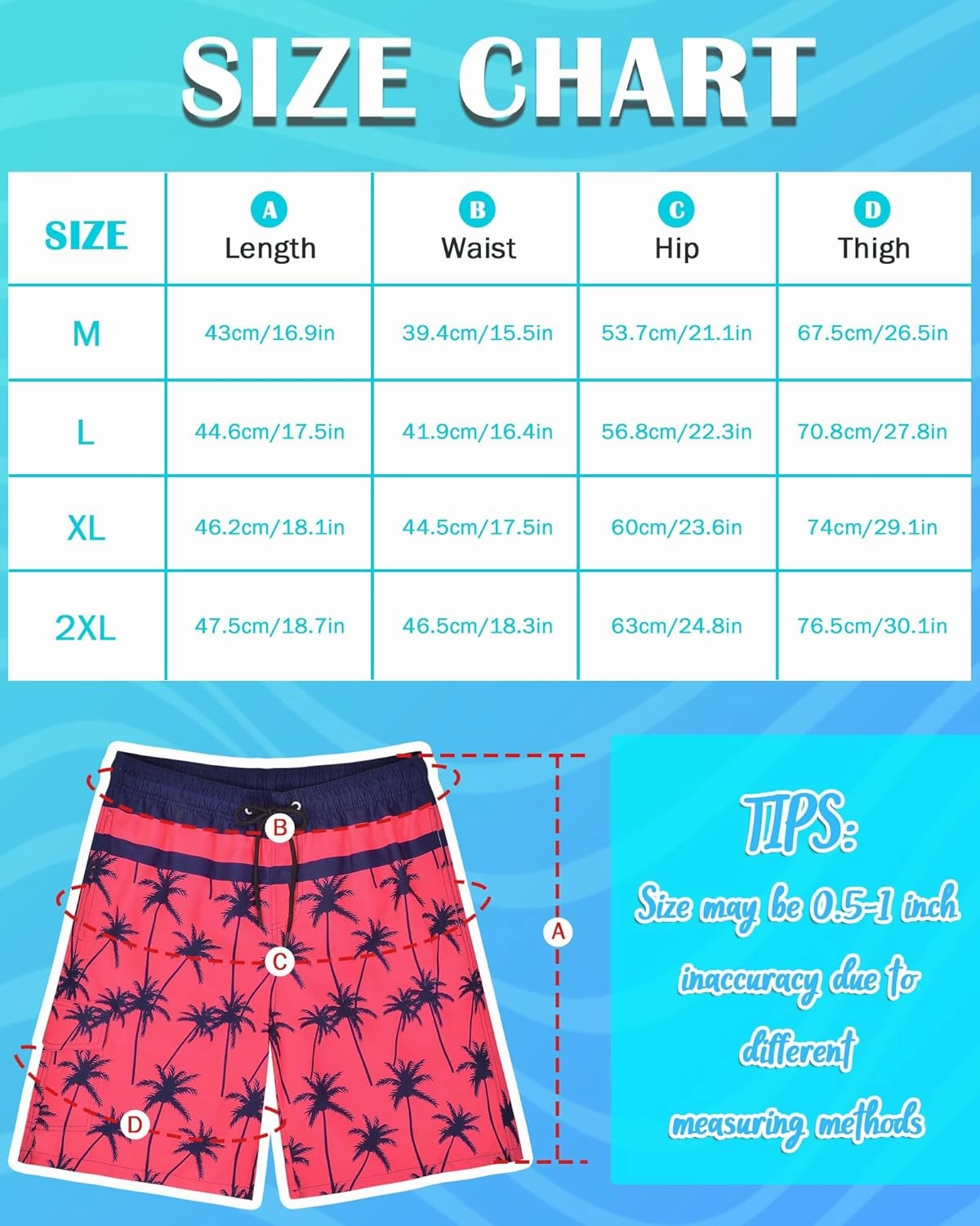 OlyPegic Mens Swim Trunks 9 Inch Quick Dry Board Shorts Mens Bathing Suit Beach Swimwear Mesh Lining with Zipper Pock